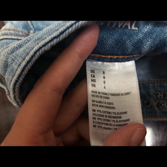 (URGENT) 3 DENIM SHORTS SIZE 0, AS GOOD AS NEW - Picture 8 of 12